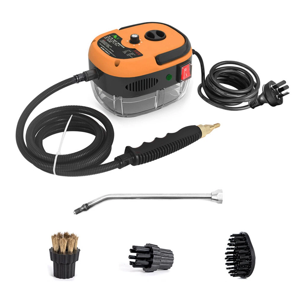 (image for) 2500W High-Temperature High-Pressure Steam Cleaner 230V 901ml Capacity 4 Temperature Levels ABS Base for Kitchen Air Conditioner Cleaning